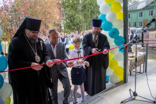 Открытие и освящение нового здания Лесосибирской православной гимназии