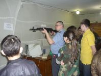 В Лесосибирске в рамках «Недели мужества» прошли соревнования по лазертагу